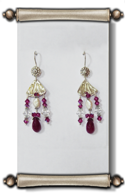 Ruby Raindrops Cascades Collection