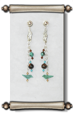 Turquoise Lightning Cascades Collection